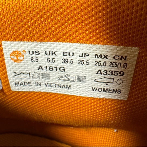 TIMBERLAND Women's Wheat Nubuck Linden Woods Waterproof Boots Size 8.5 - Picture 8 of 10